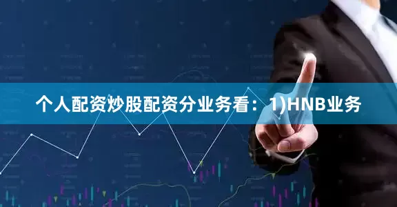 个人配资炒股配资分业务看：1)HNB业务